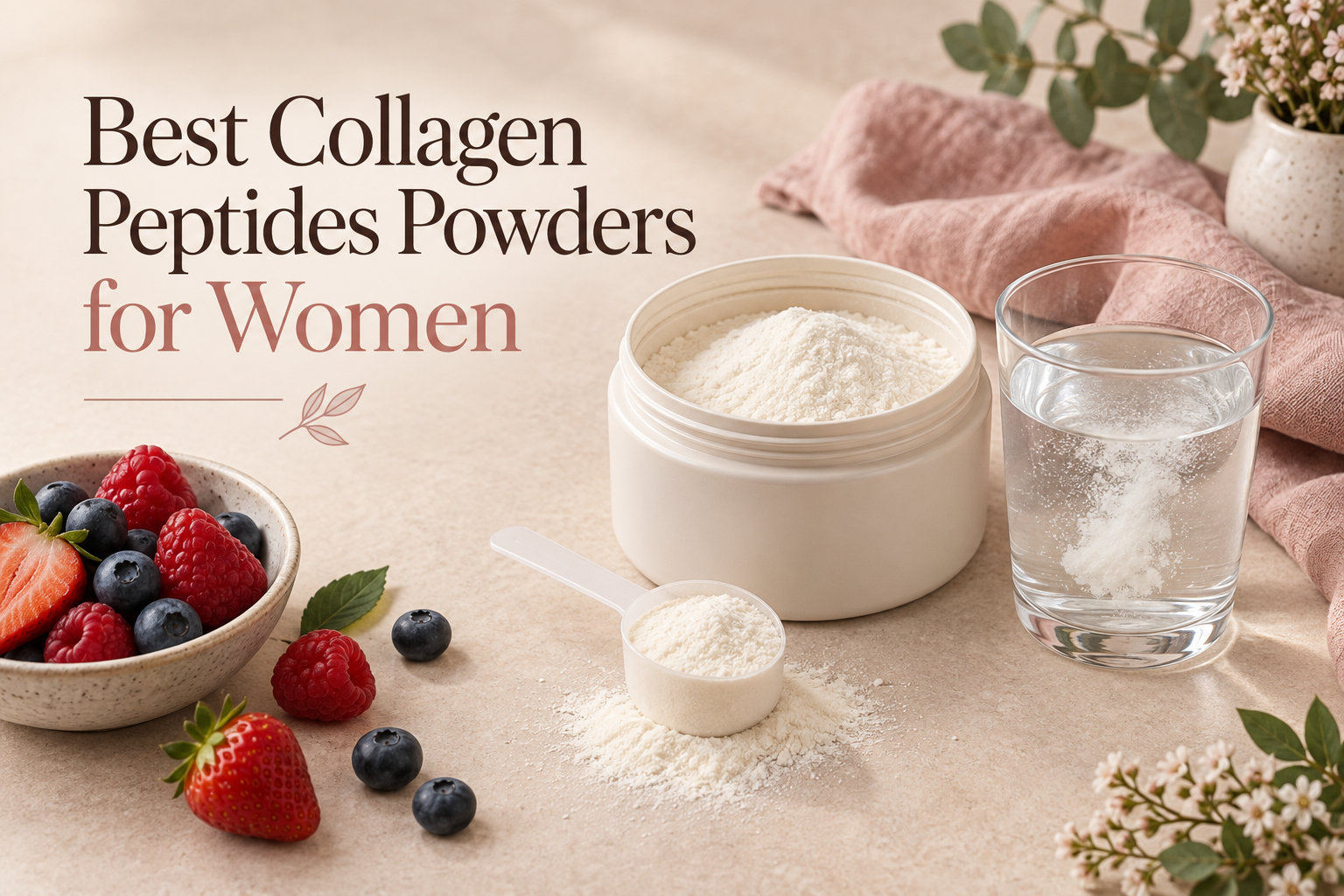 Best Collagen Peptides Powders for Women