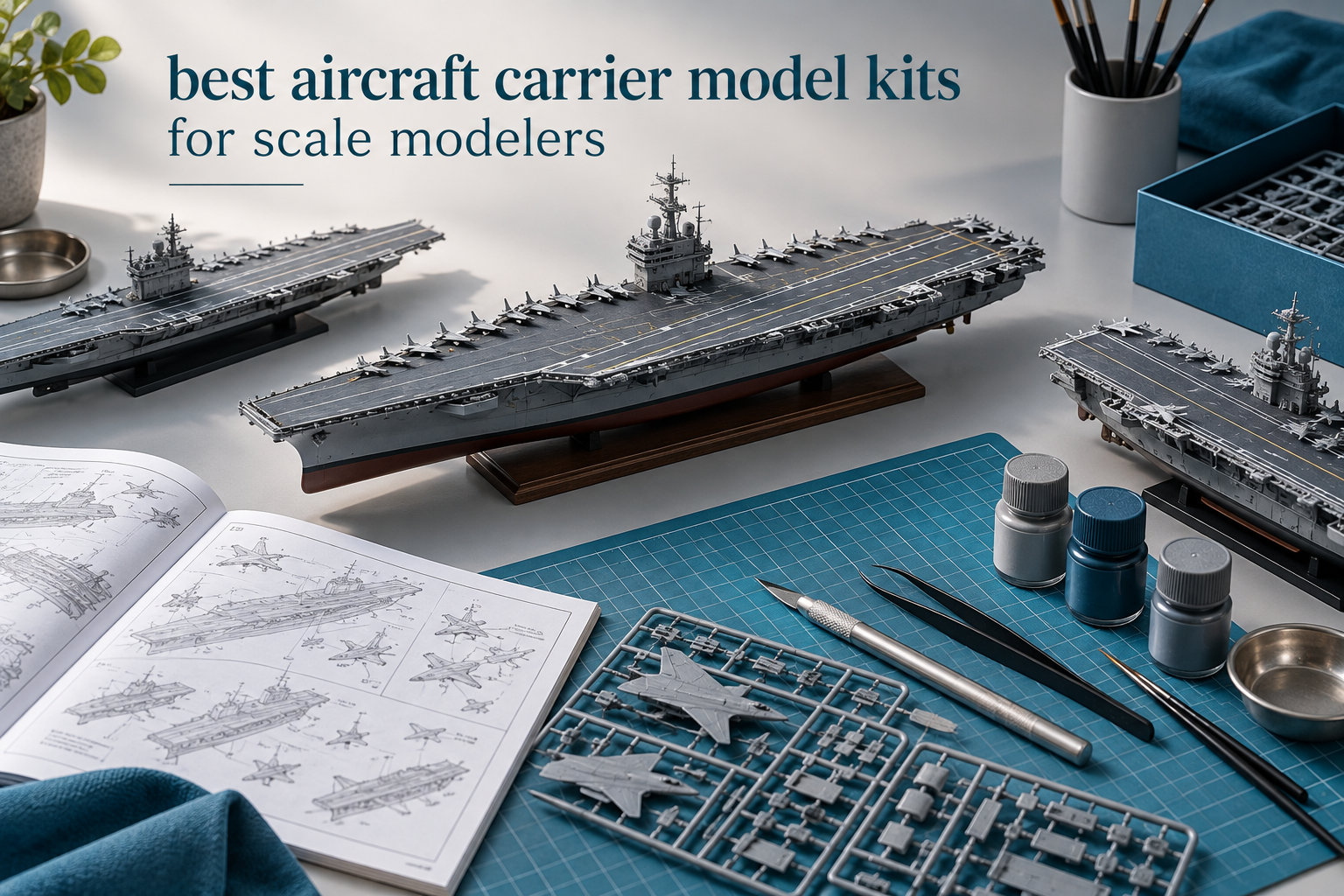 best aircraft carrier model kits for scale modelers
