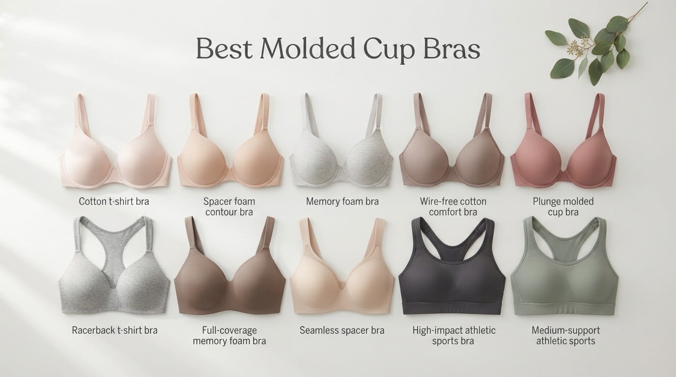 Best Molded Cup Bras