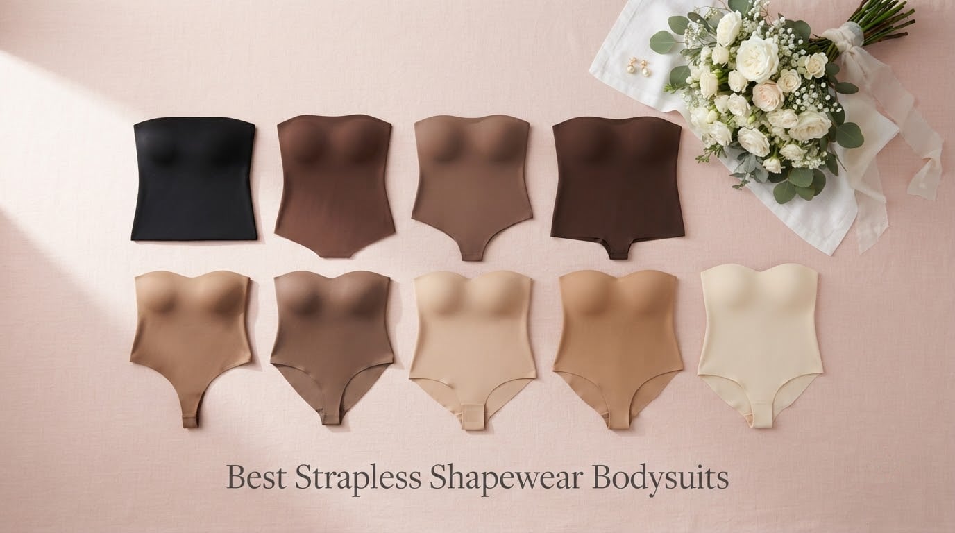 Best Strapless Shapewear Bodysuits