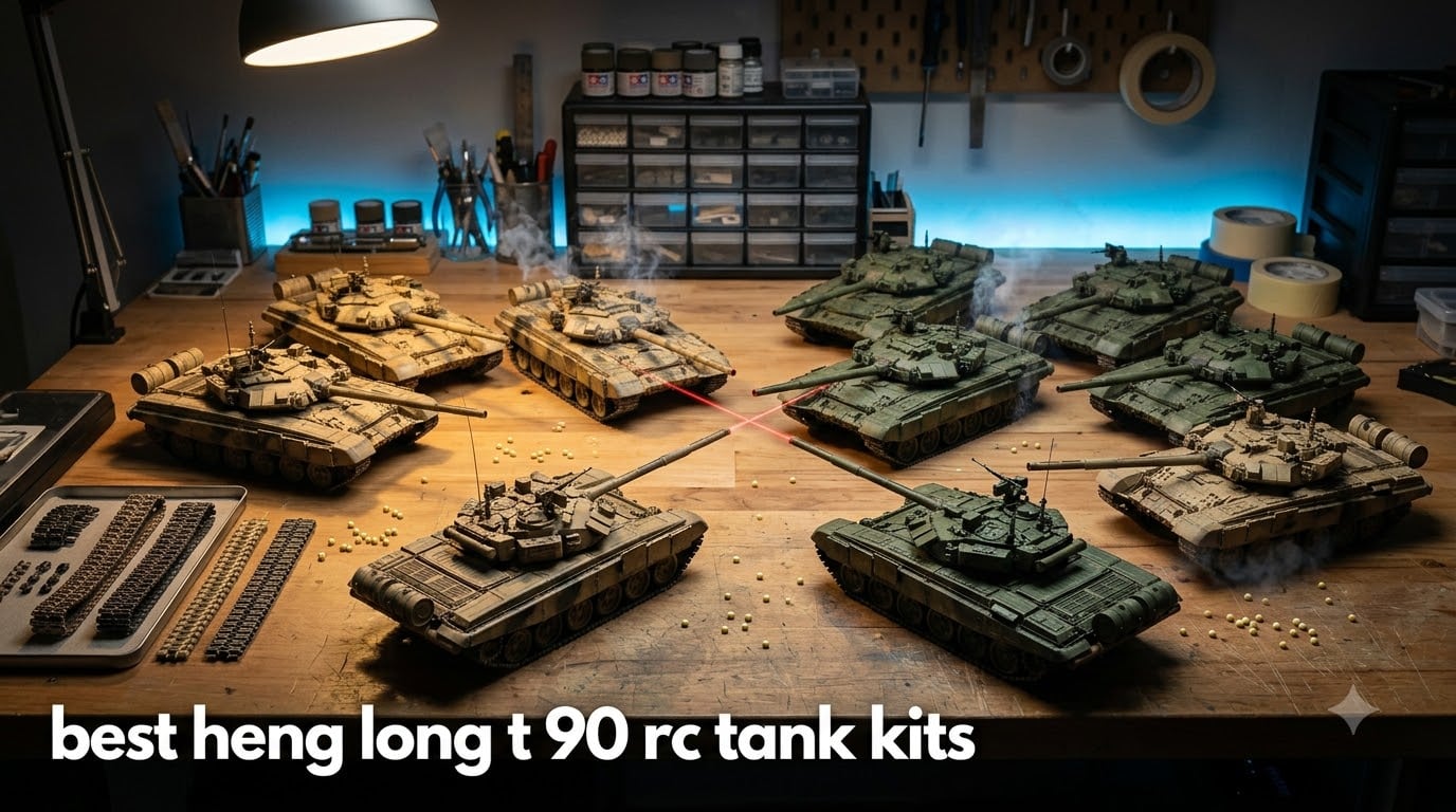 best heng long t 90 rc tank kits