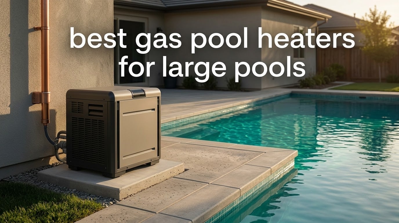 best gas pool heaters for large pools