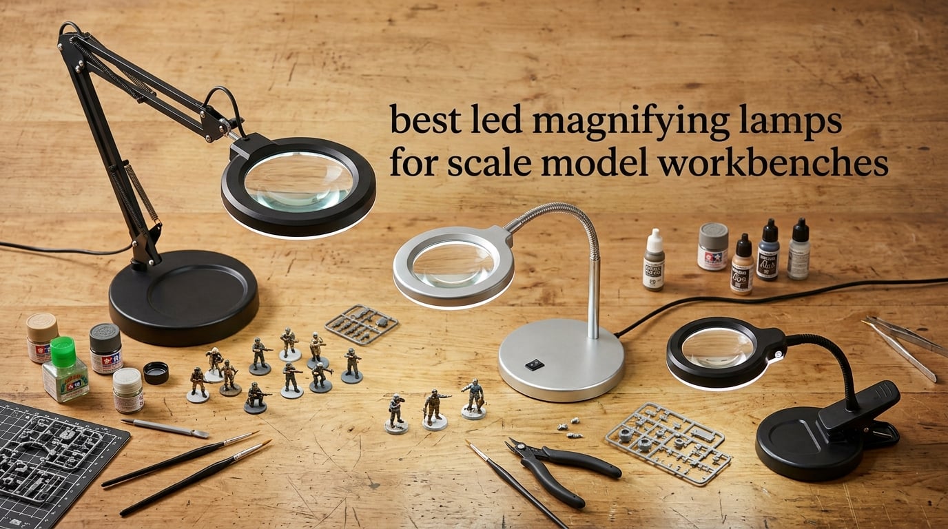best led magnifying lamps for scale model workbenches