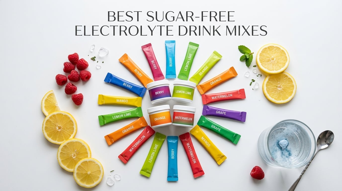 Best Sugar-Free Electrolyte Drink Mixes