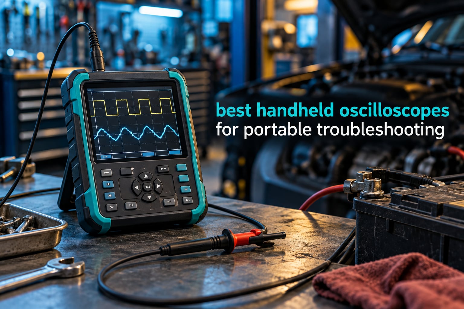 best handheld oscilloscopes for portable troubleshooting