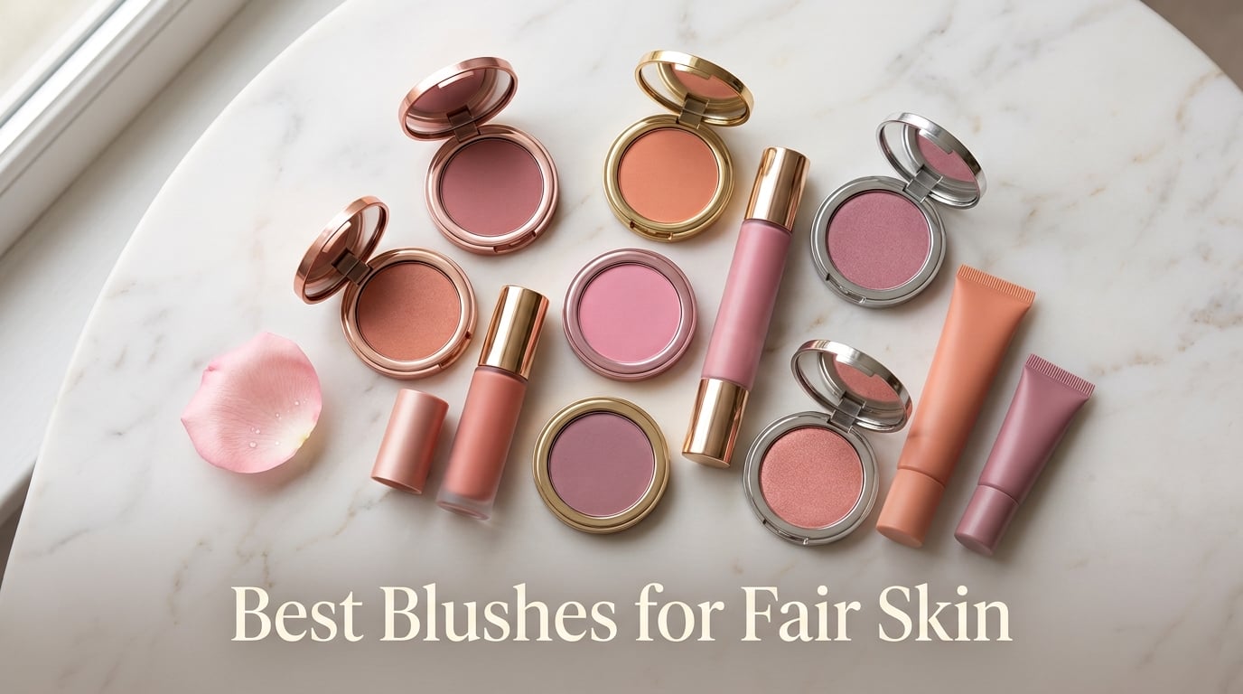 Best Blushes for Fair Skin