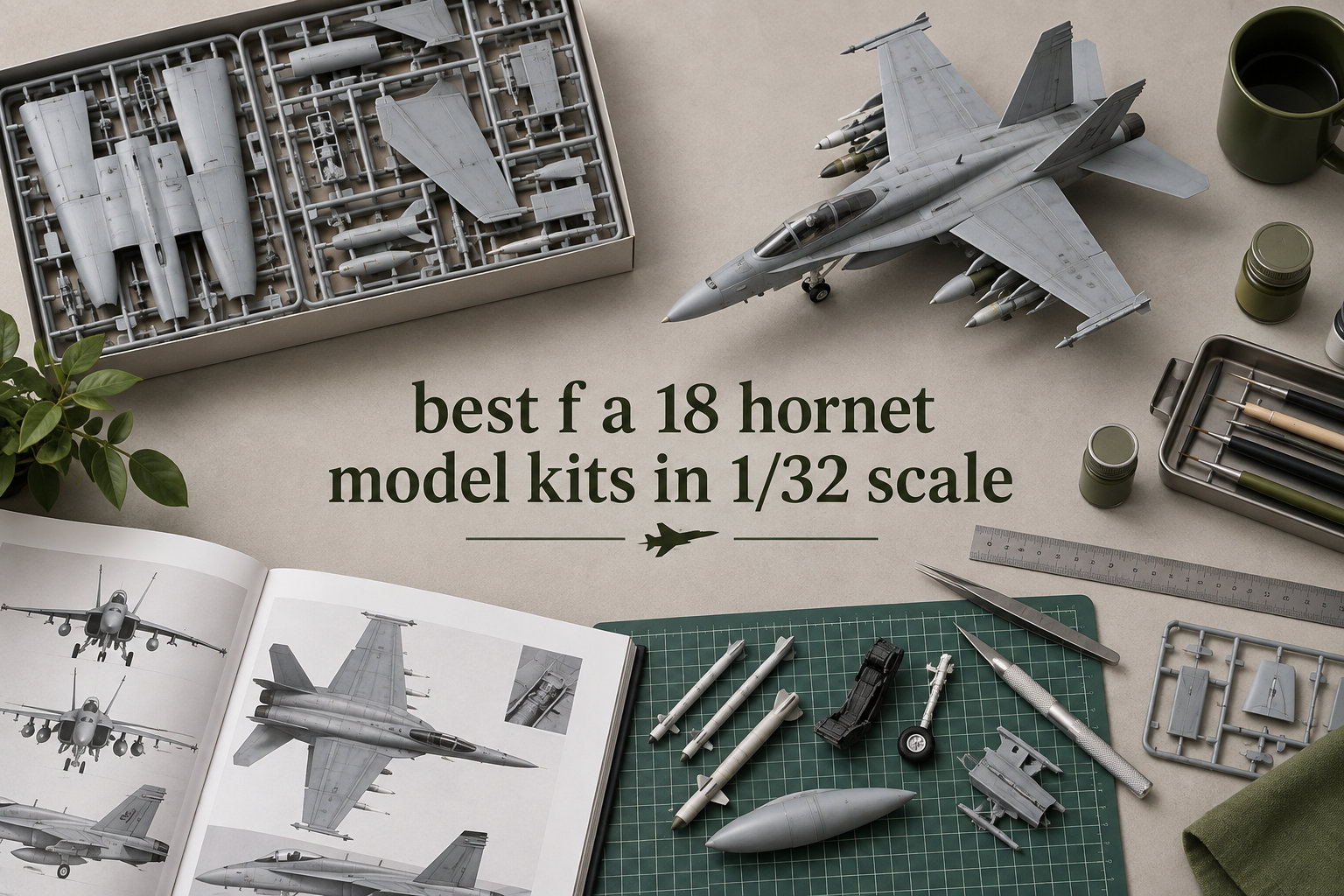 best f a 18 hornet model kits in 1/32 scale