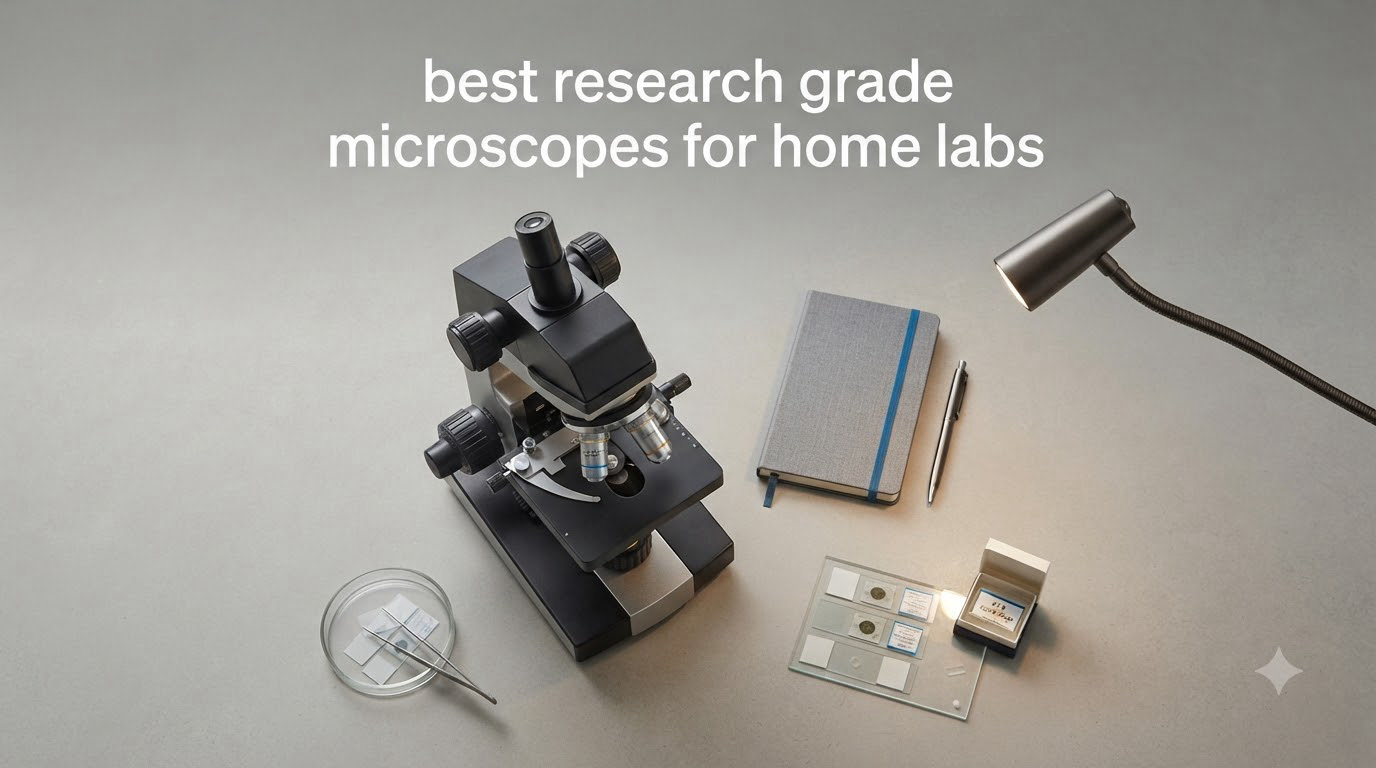 best research grade microscopes for home labs