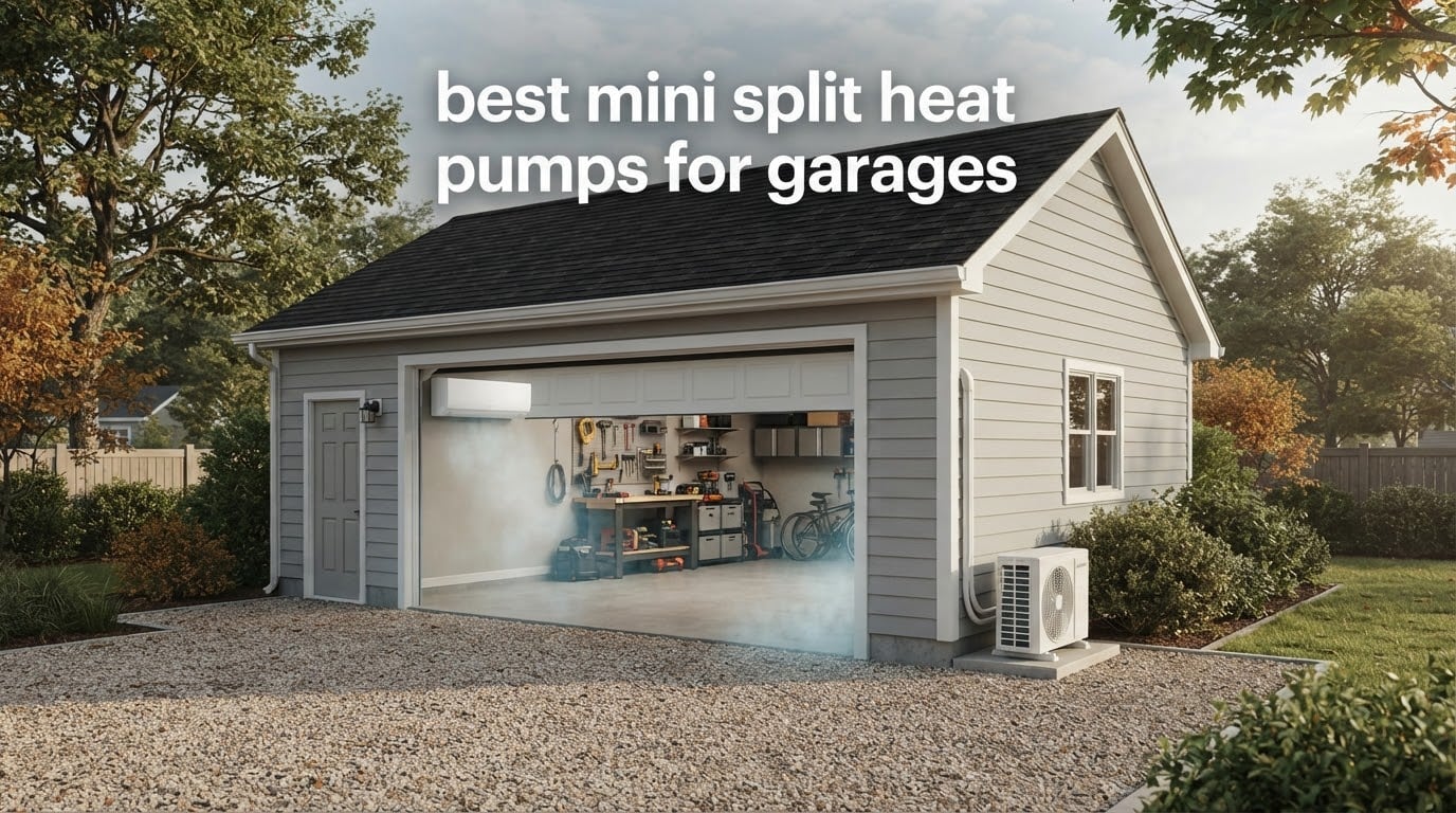 best mini split heat pumps for garages