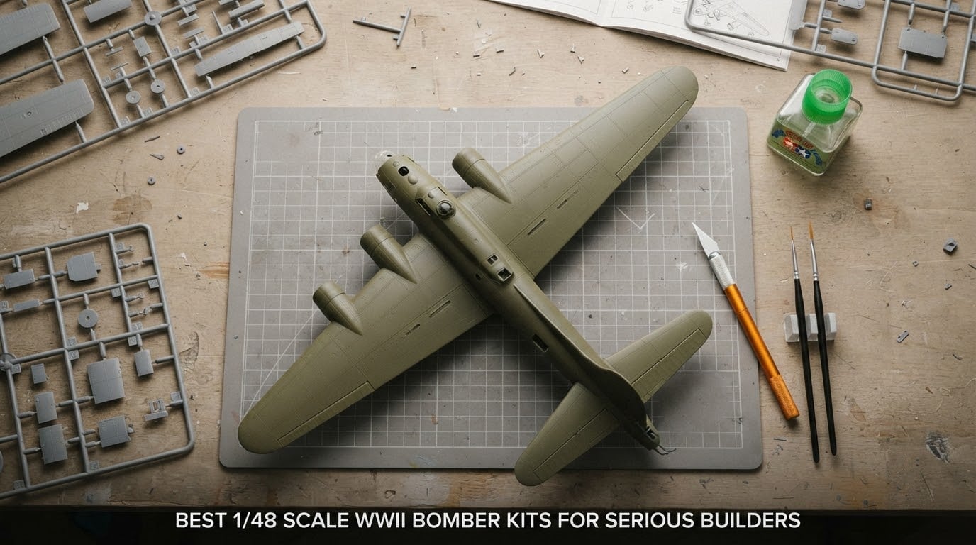best 1/48 scale wwii bomber kits for serious builders