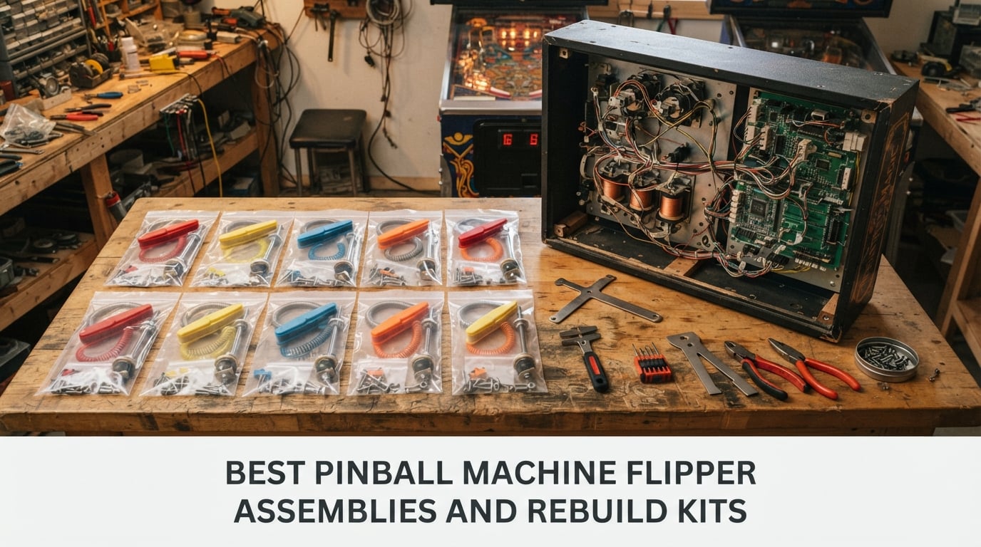 best pinball machine flipper assemblies and rebuild kits