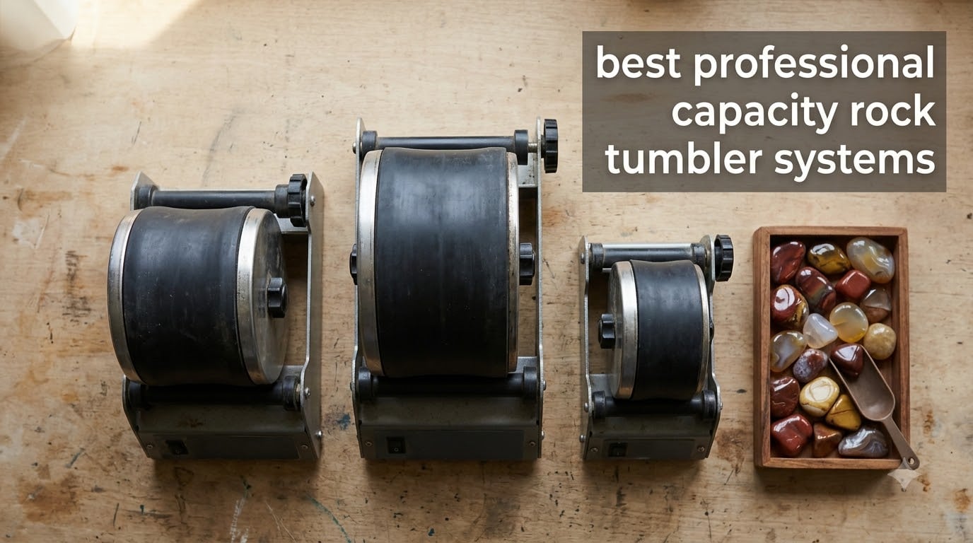 best professional capacity rock tumbler systems