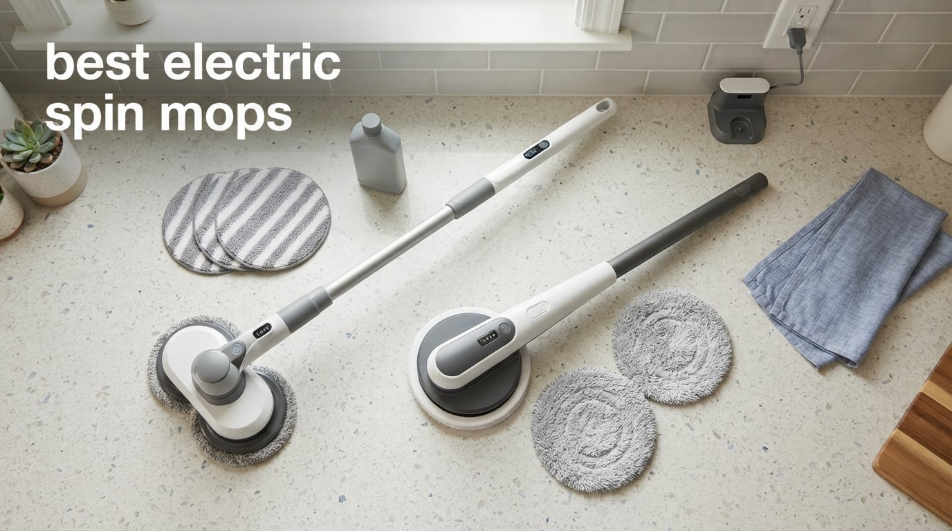 best electric spin mops