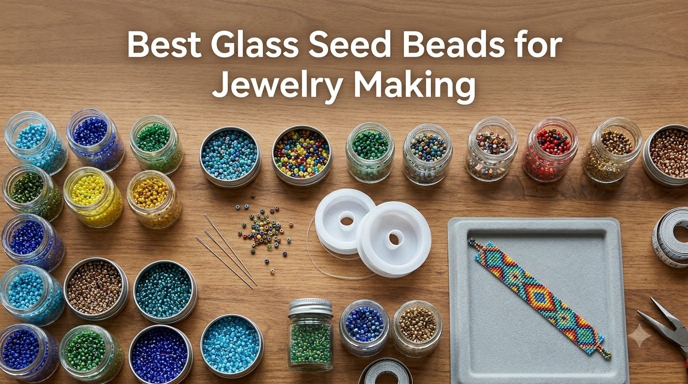 Best Glass Seed Beads for Jewelry Making