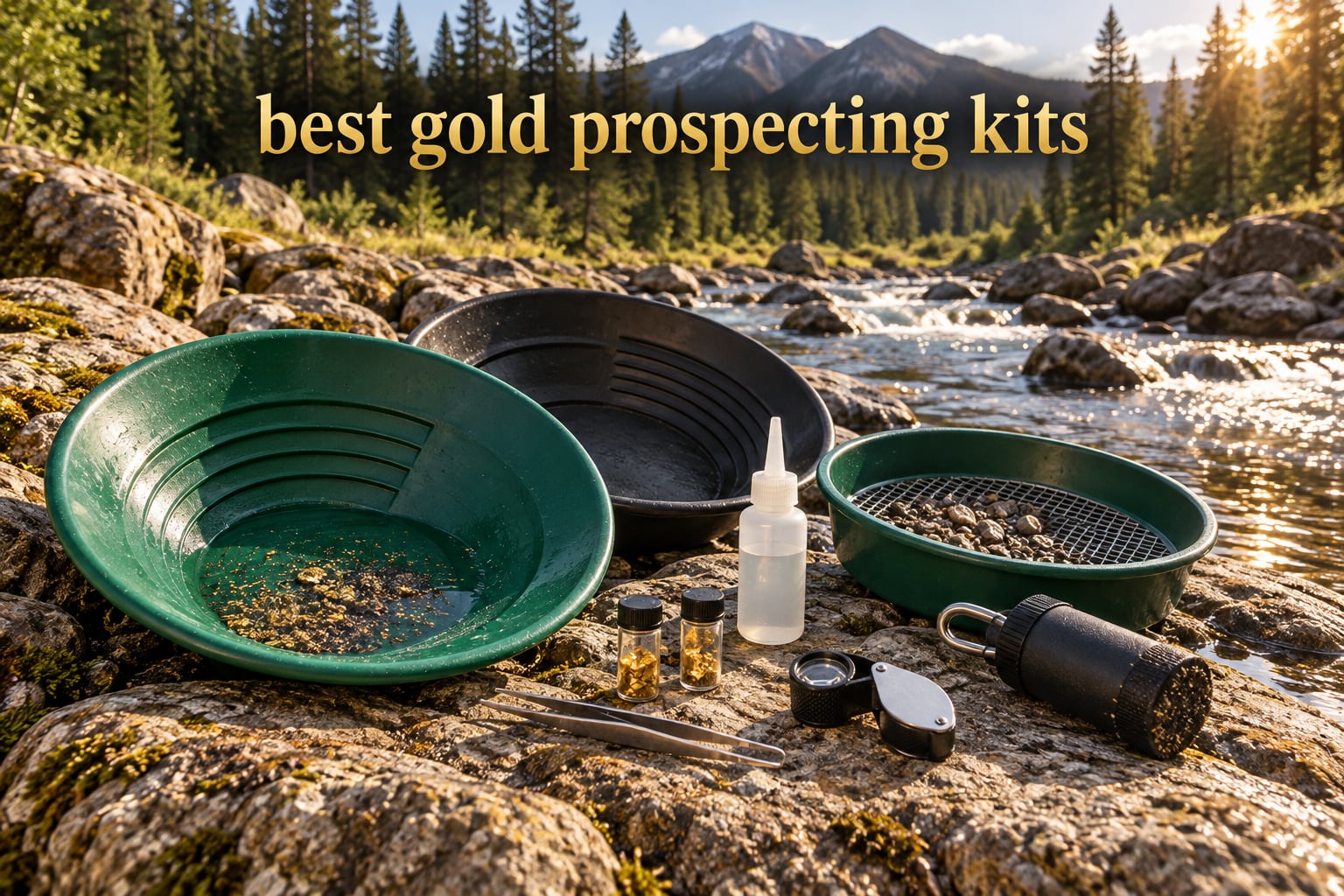 best gold prospecting kits