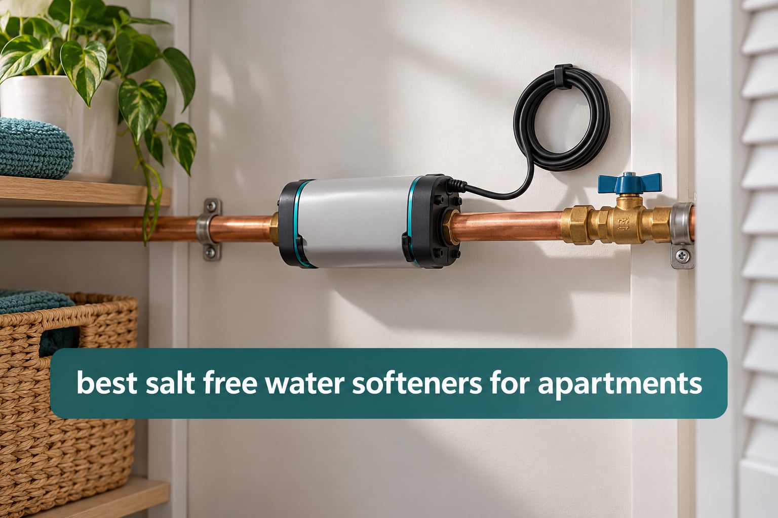 best salt free water softeners for apartments