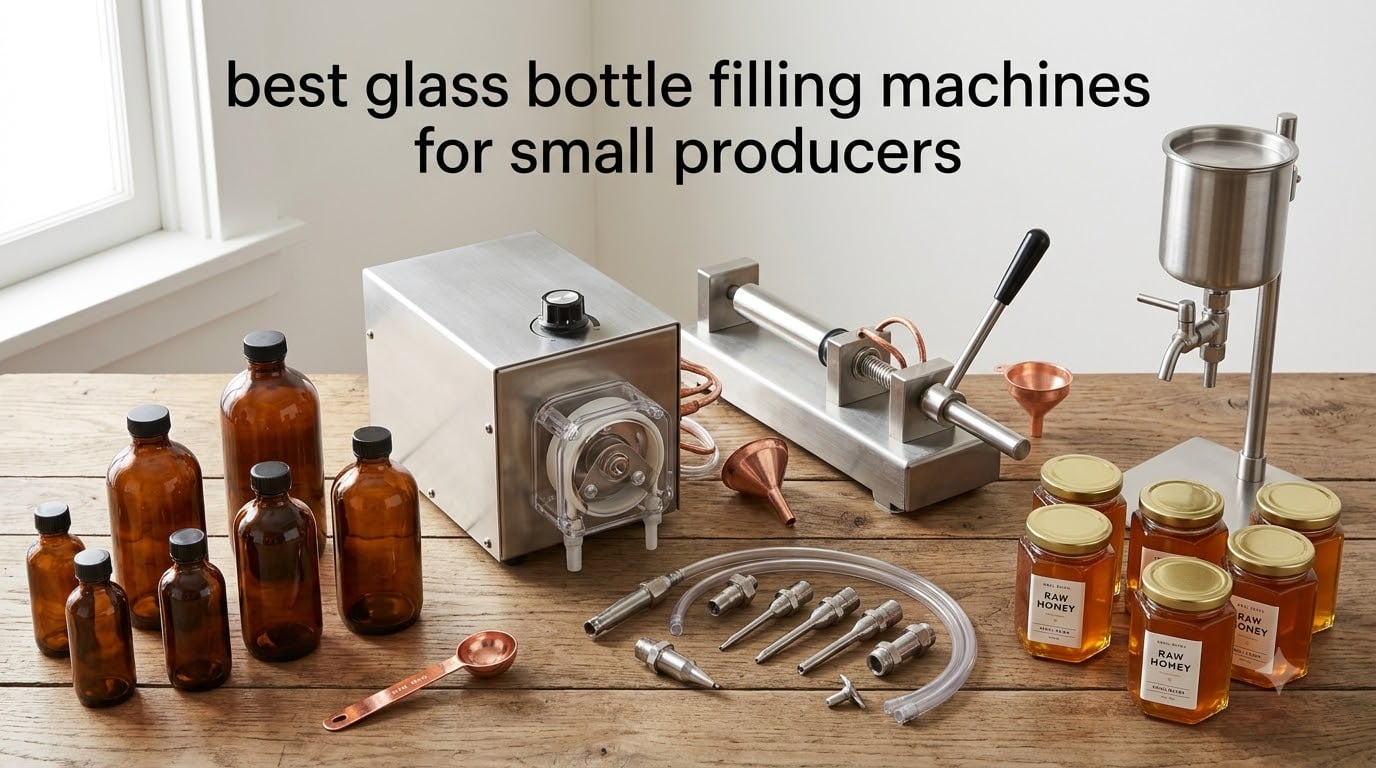 best glass bottle filling machines for small producers