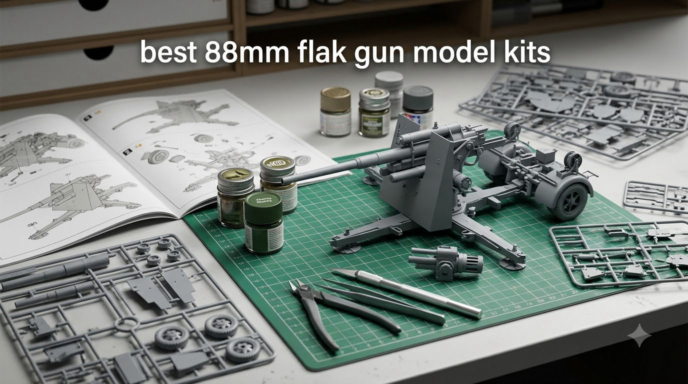 best 88mm flak gun model kits