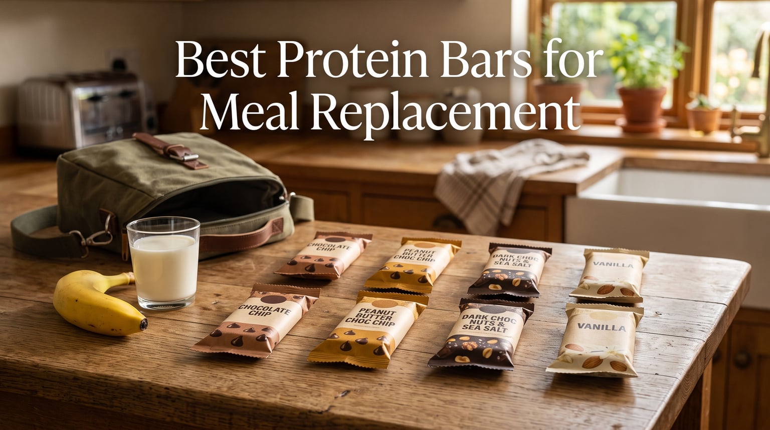 Best Protein Bars for Meal Replacement