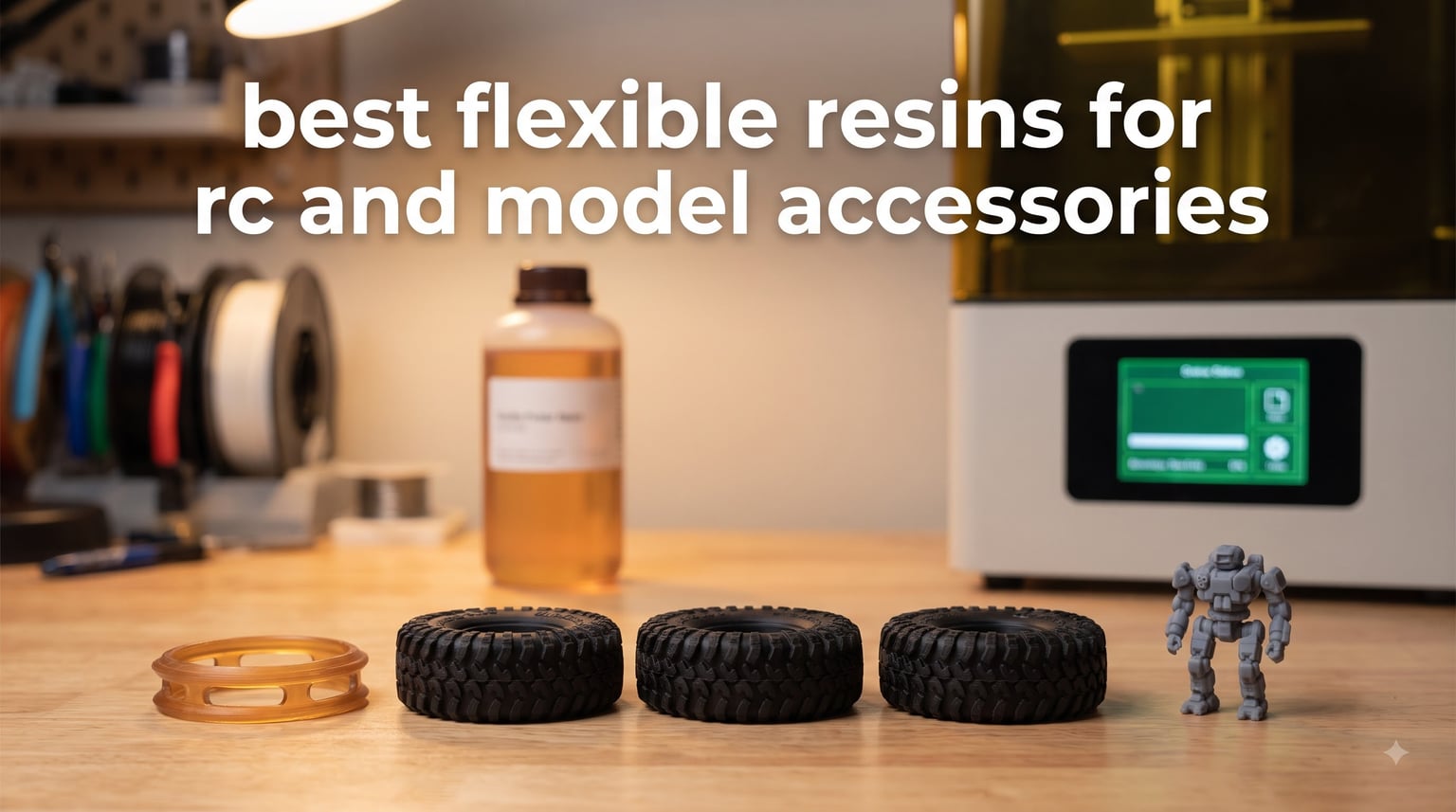 best flexible resins for rc and model accessories