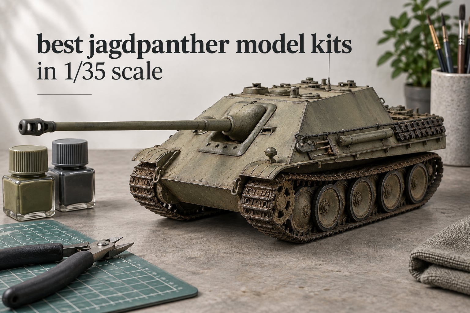 best jagdpanther model kits in 1/35 scale