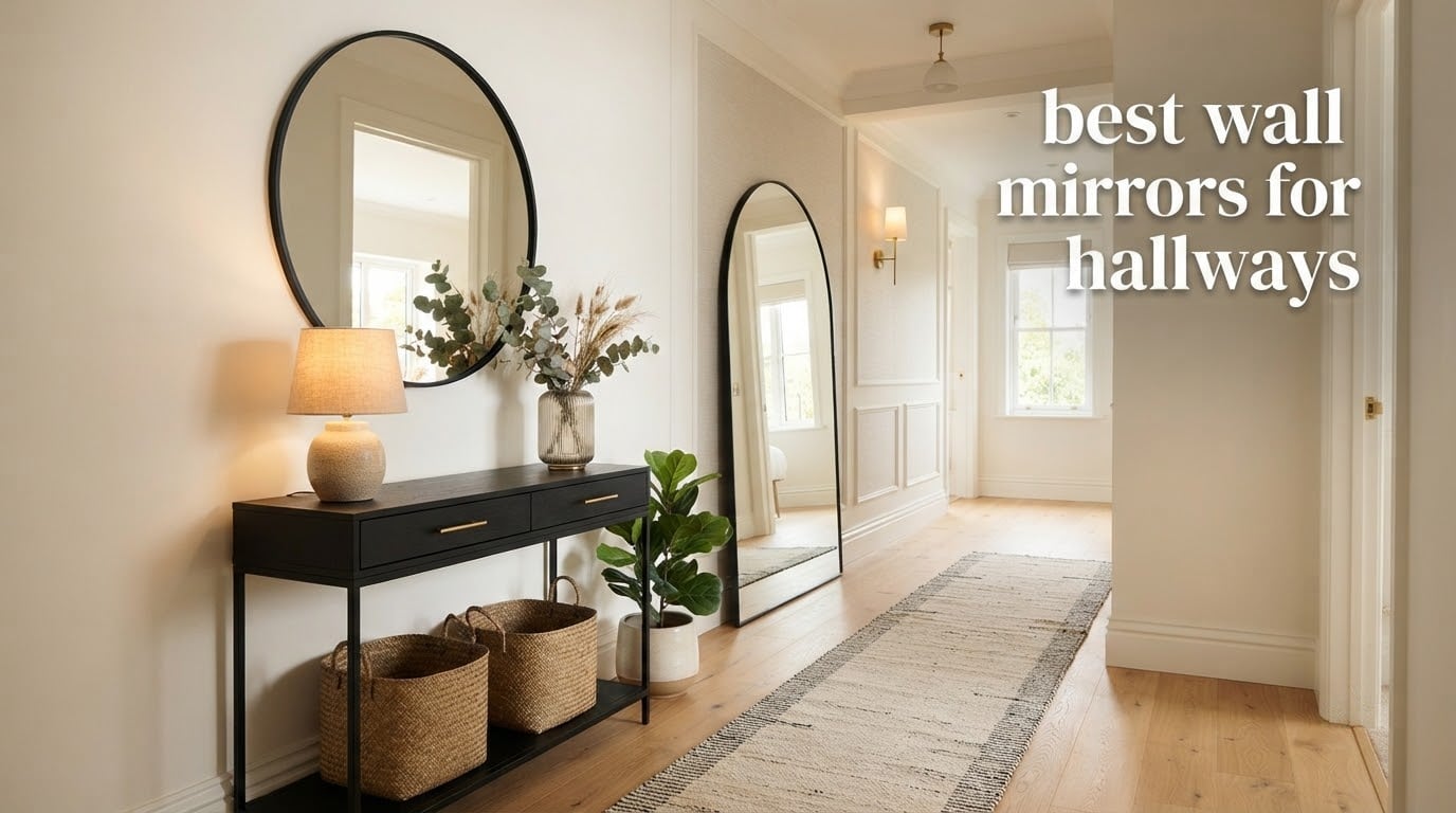 best wall mirrors for hallways