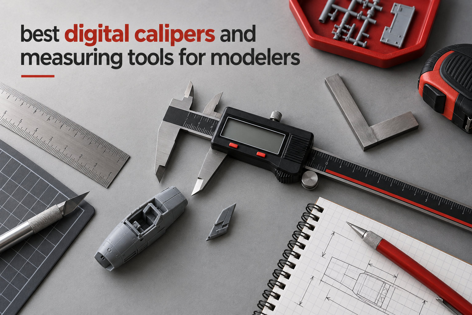 best digital calipers and measuring tools for modelers