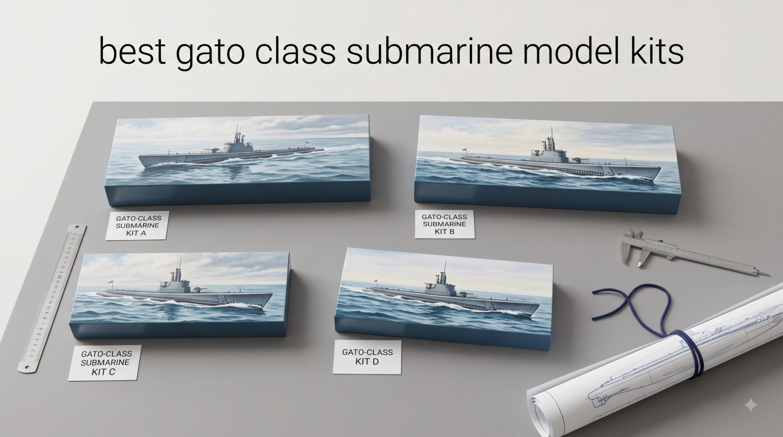best gato class submarine model kits