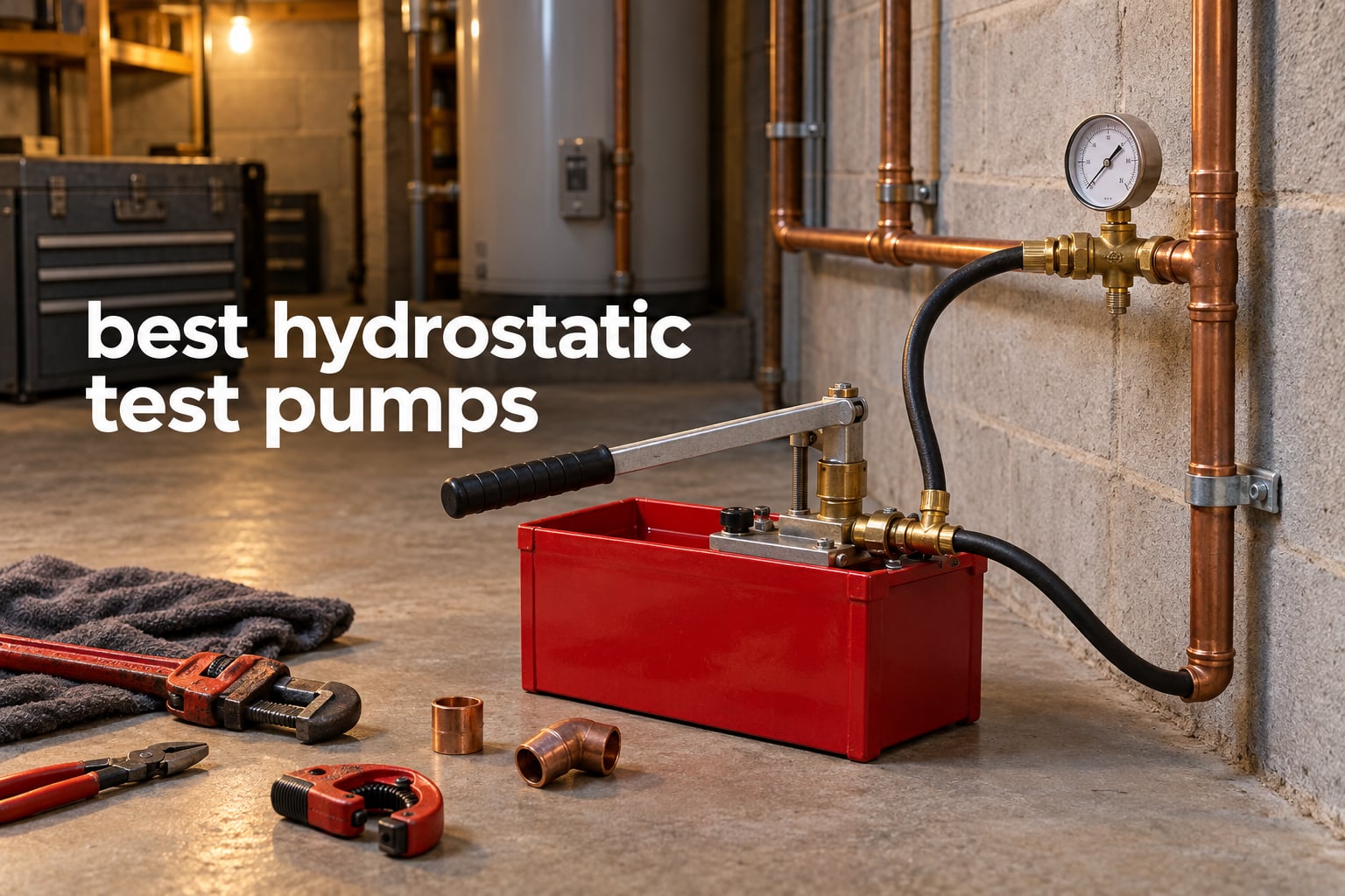 best hydrostatic test pumps
