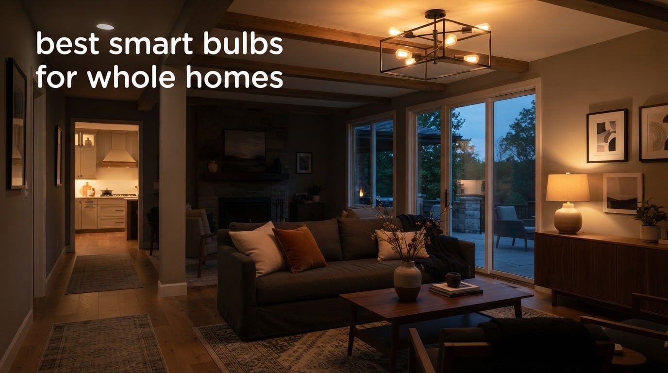 best smart bulbs for whole homes
