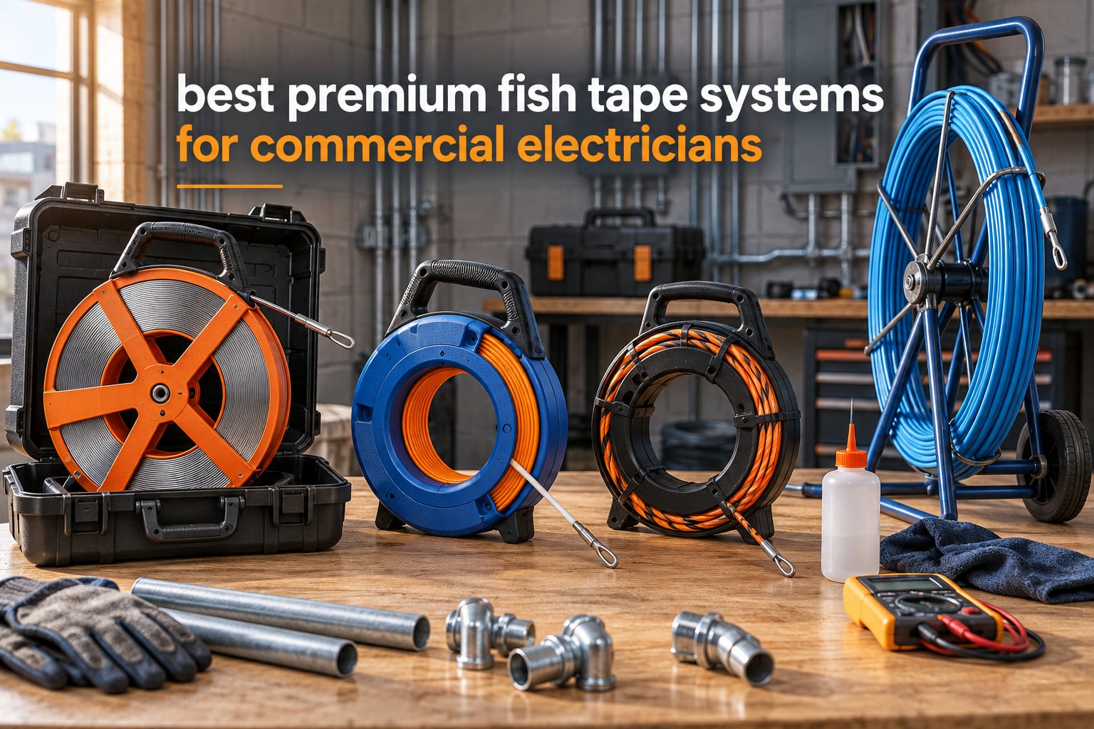 best premium fish tape systems for commercial electricians