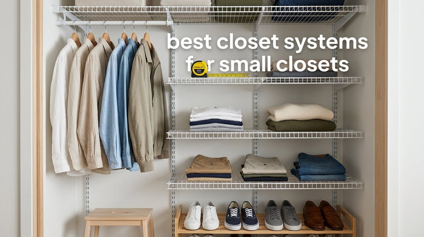 best closet systems for small closets
