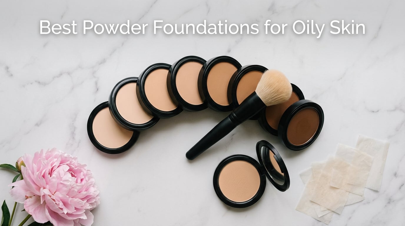 Best Powder Foundations for Oily Skin