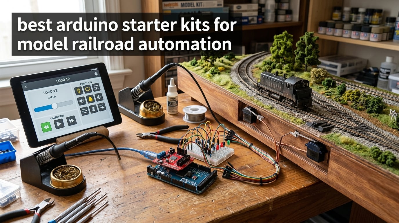 best arduino starter kits for model railroad automation