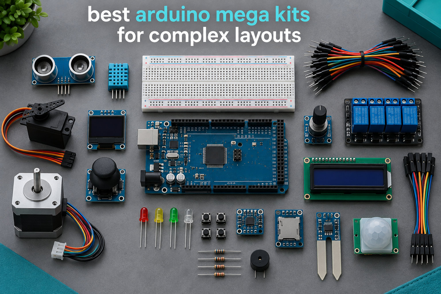 best arduino mega kits for complex layouts