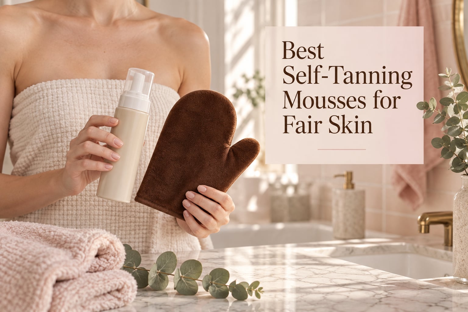 Best Self-Tanning Mousses for Fair Skin